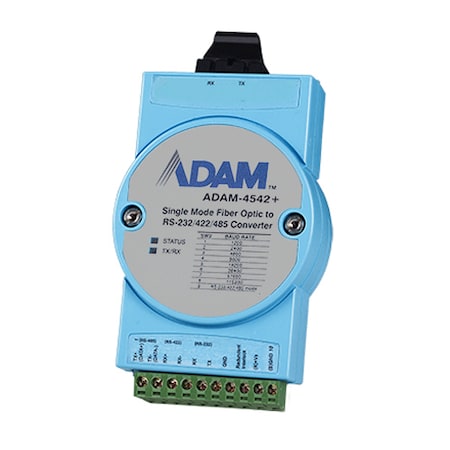 Advantech Fiber Optic To Rs-232/422/485 Converter, ADAM-4542+-BE ADAM-4542+-BE